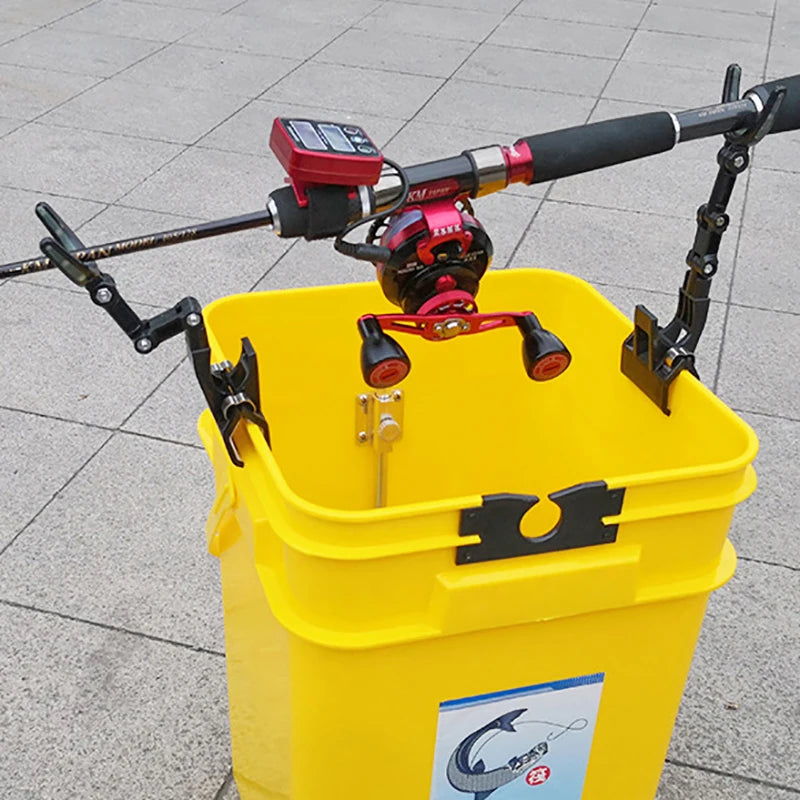 HookUpCo. 360° Fishing Rod Rest with Luminous Grip - HookUpCo.