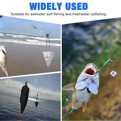 HookUpCo. Pyramid Sinkers for Saltwater Fishing - HookUpCo.