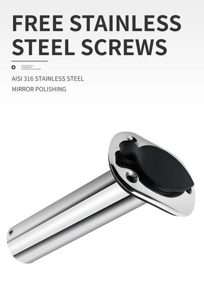 HookUpCo. Stainless Steel Flush Mount Rod Holders - HookUpCo.