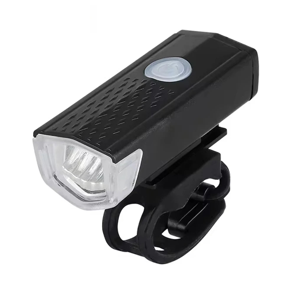 Rechargeable LED Bicycle Light Set for Night Safety Riding