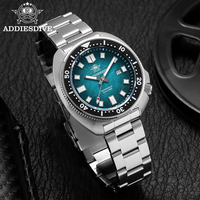 HookUpCo. Luminous Quartz Dive Watch