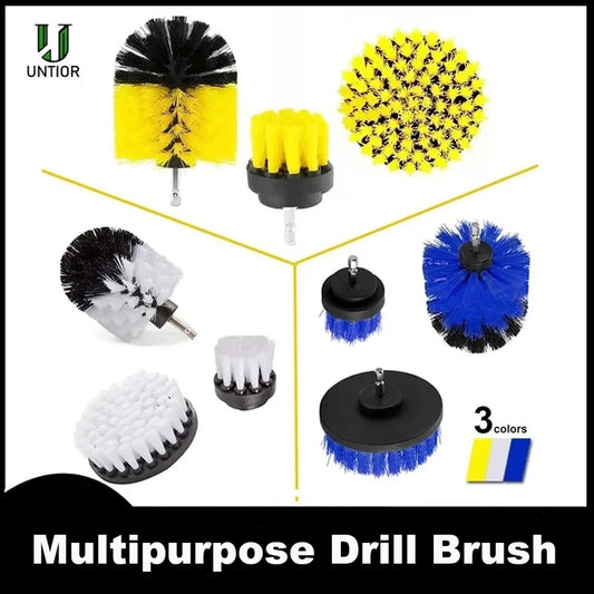 Electric Scrubber Brush Set - 3pcs