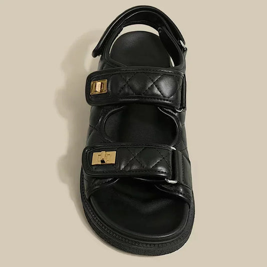 Soft Bottom Summer Platform Sandals for Women - Elegant Design