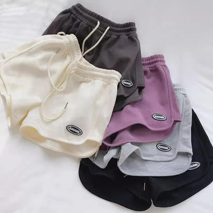 High Waist Women’s Drawstring Sports Shorts for Summer Fun