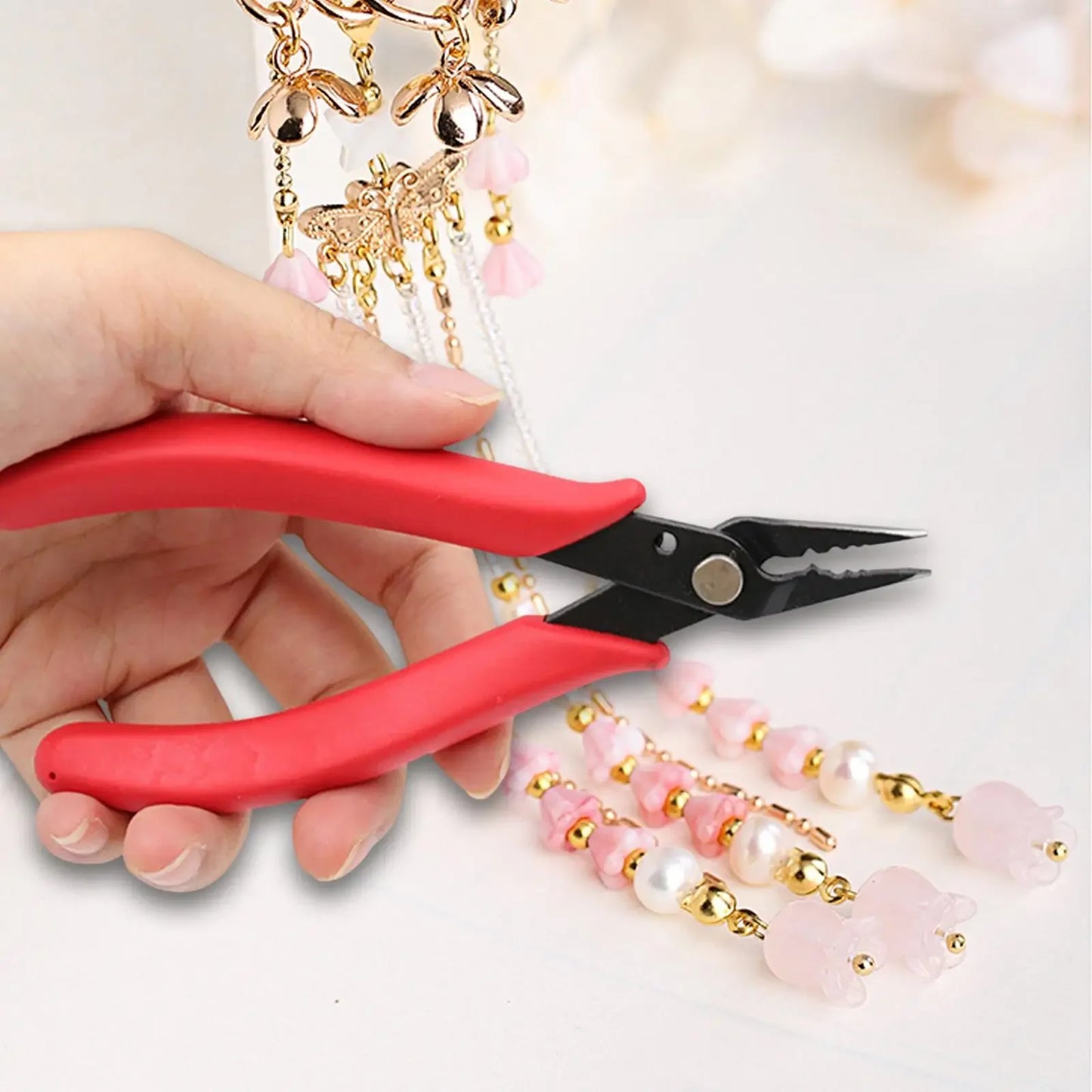 Jewelry Crimping Pliers for DIY Projects and Accessories
