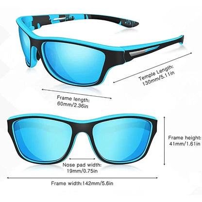 High Definition Polarized Sunglasses with UV400 Protection