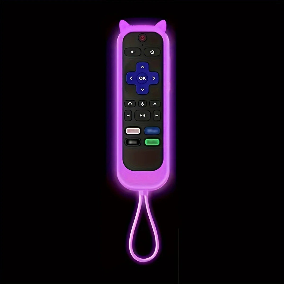 Glow in the Dark Cat Ear Remote Cover