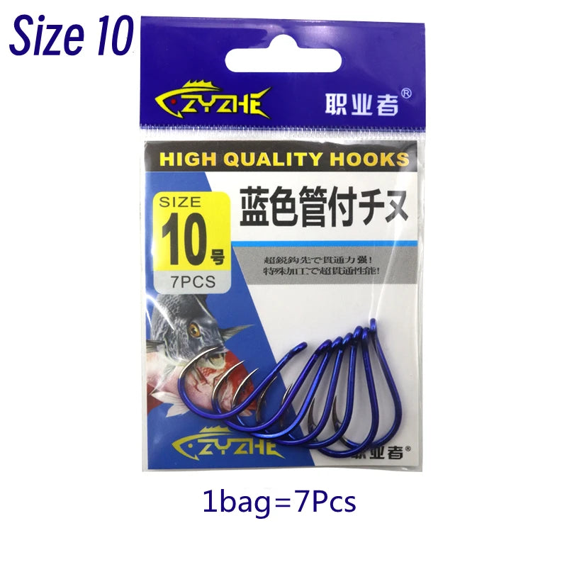 HookUpCo. High Carbon Steel Fishing Hooks Set - HookUpCo.