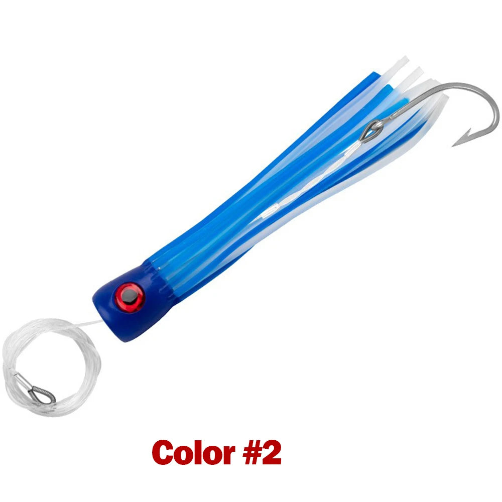 HookUpCo. Wahoo Fishing Teaser Rigged Lure - HookUpCo.