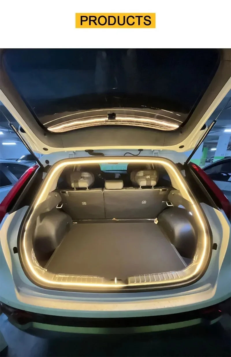 HookUpCo LED Car Trunk Light Strip