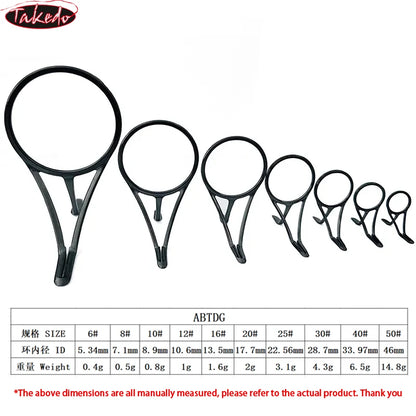 Lightweight Fishing Rod Guide Ring for Repairs - HookUpCo.