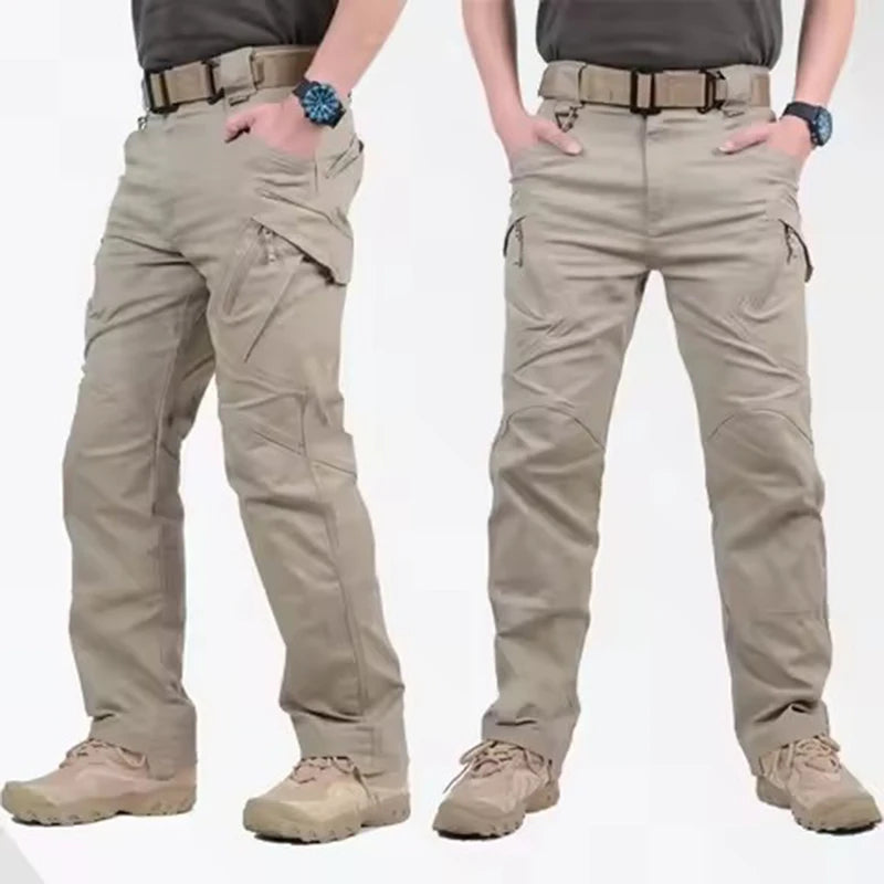 Premium Tactical Cargo Pants Men's Casual Outdoor Climbing Hiking Camping Multi-Pocket Long Pants