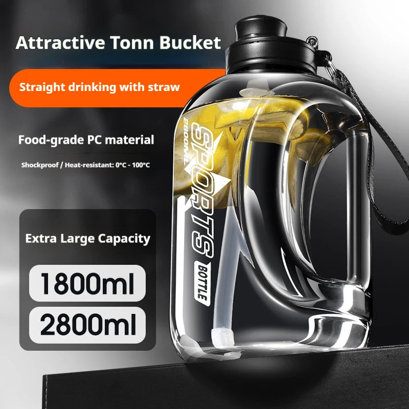 HookUpCo. Large Capacity Sport Water Bottle - HookUpCo.