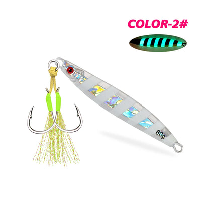 HookUpCo. Luminous Jigging Lure - HookUpCo.