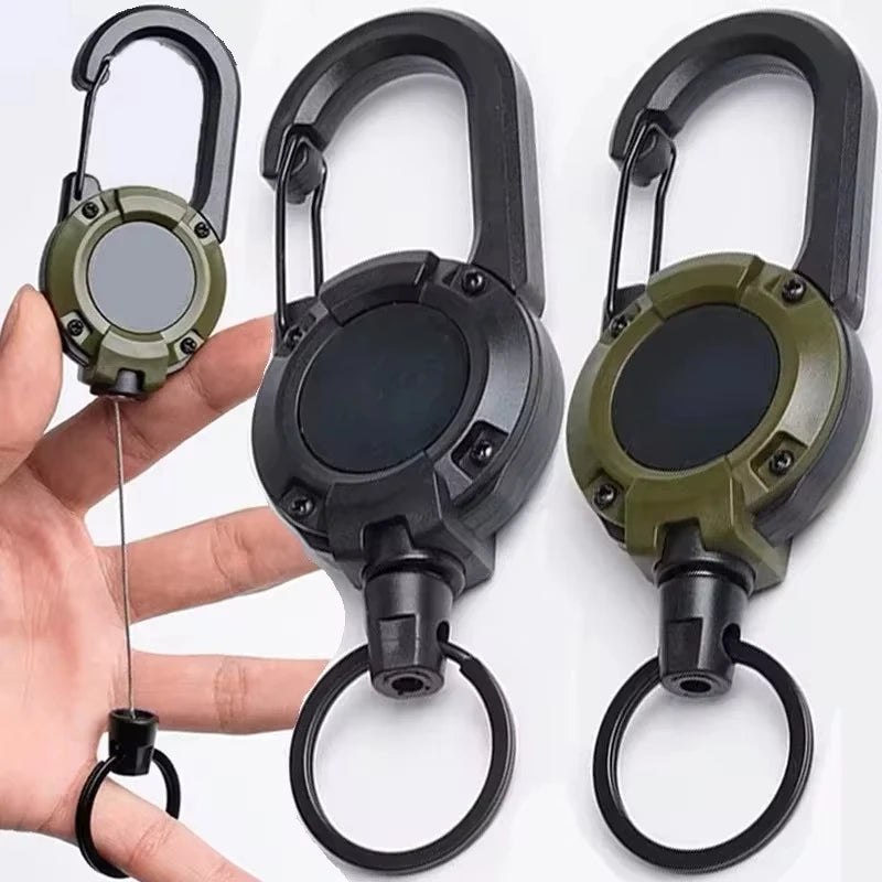 HookUpCo Heavy Duty Retractable Carabiner