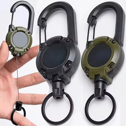 HookUpCo Heavy Duty Retractable Carabiner