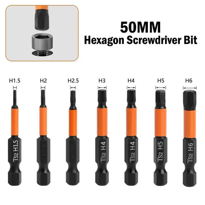 Factory Direct - 50mm Hex Head Screwdriver Bit for Quick Change