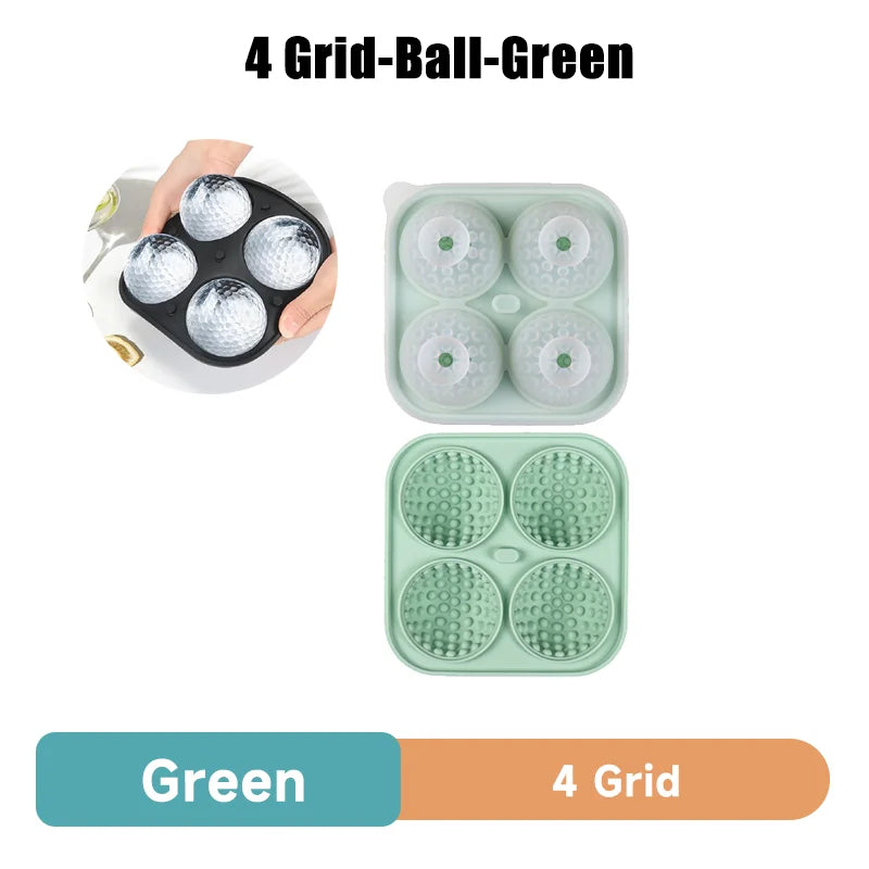 HookUpCo. Golf Ice Ball Mold for Whiskey