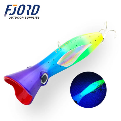 HookUpCo. Fjord Poppers Fishing Lure 165mm 82g - HookUpCo.