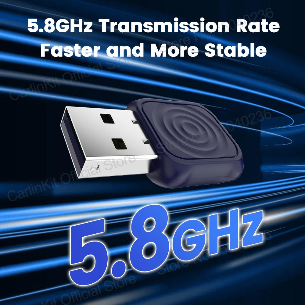 Wireless CarPlay Adapter for Easy Auto Connection Plug & Play