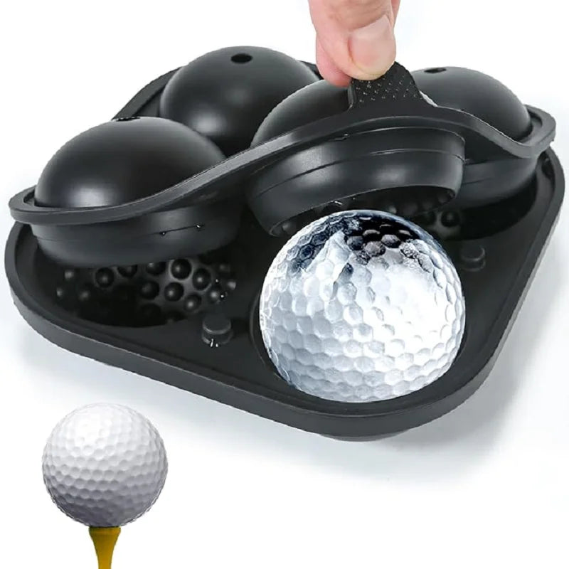 HookUpCo. Golf Ice Ball Mold for Whiskey