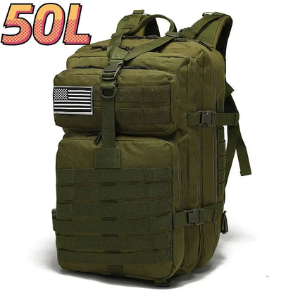 HookUpCo. 30L Waterproof Tactical Backpack