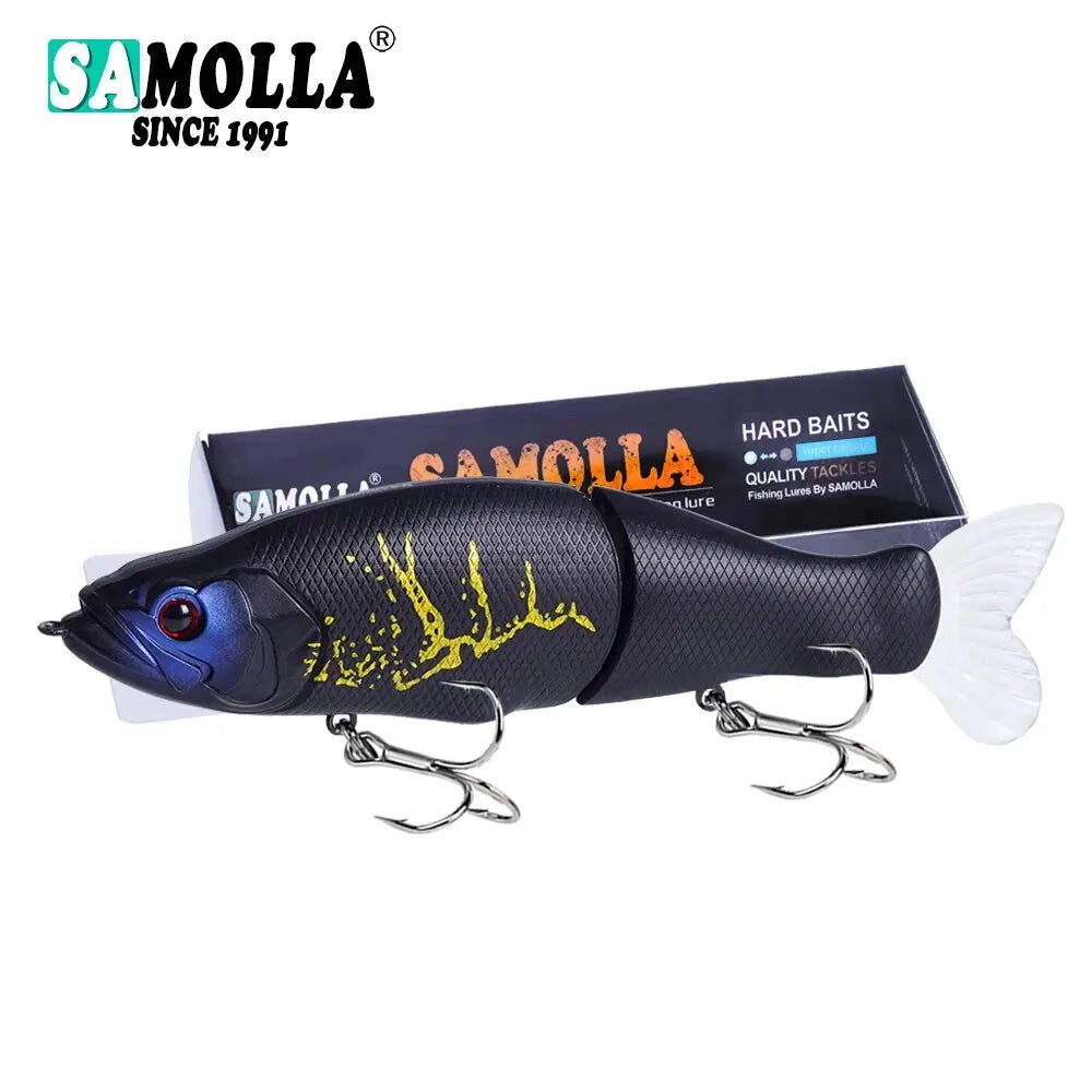 HookUpCo. Slow Sinking SwimBaits for Bass Fishing