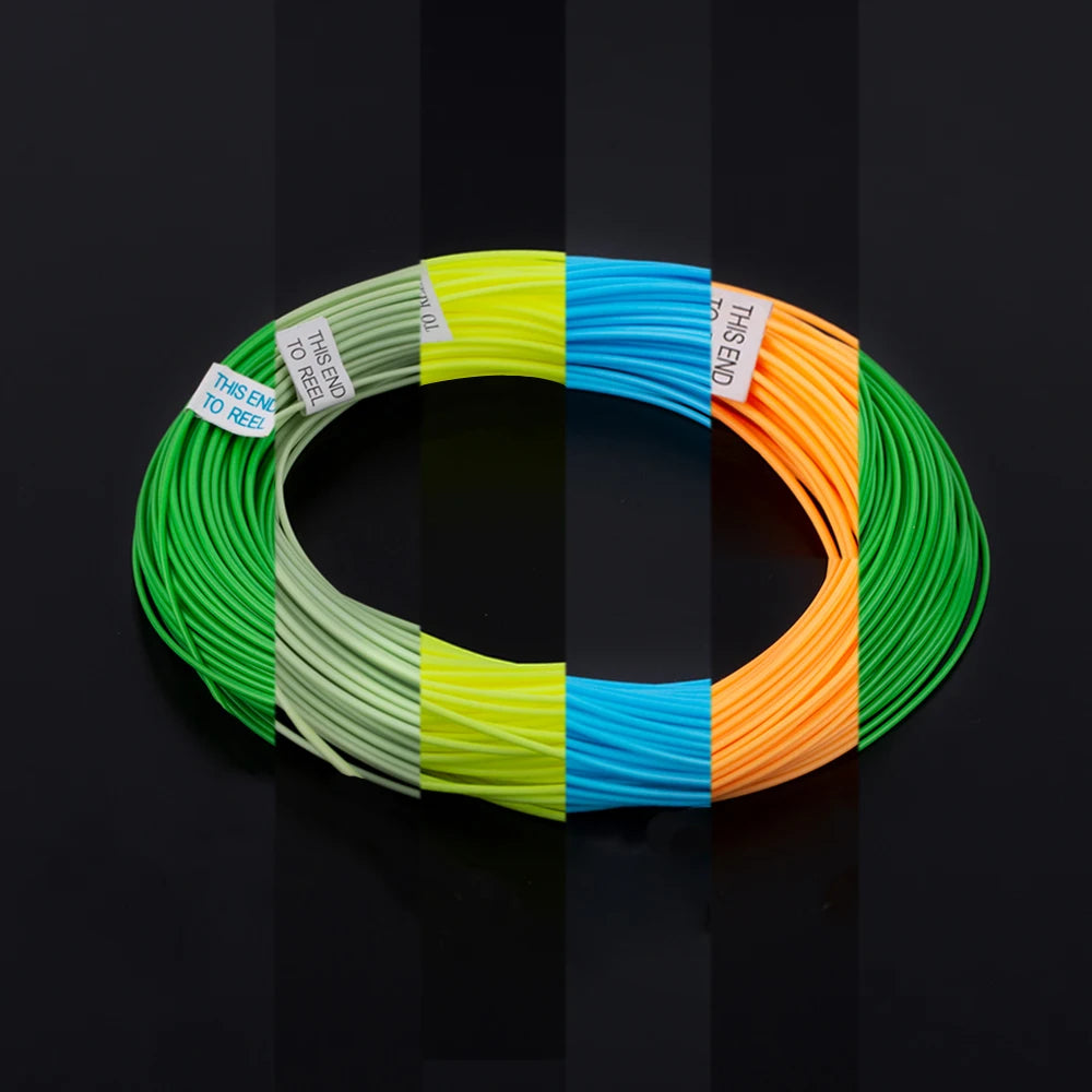 HookUpCo. Fluorescent Fly Fishing Line - HookUpCo.