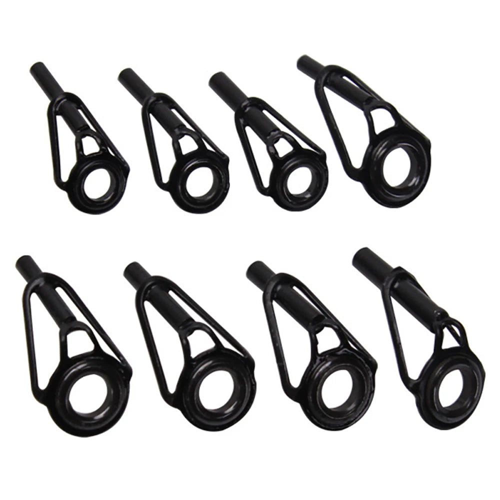 Stainless Steel Fishing Rod Guide Eye Rings Set - HookUpCo.