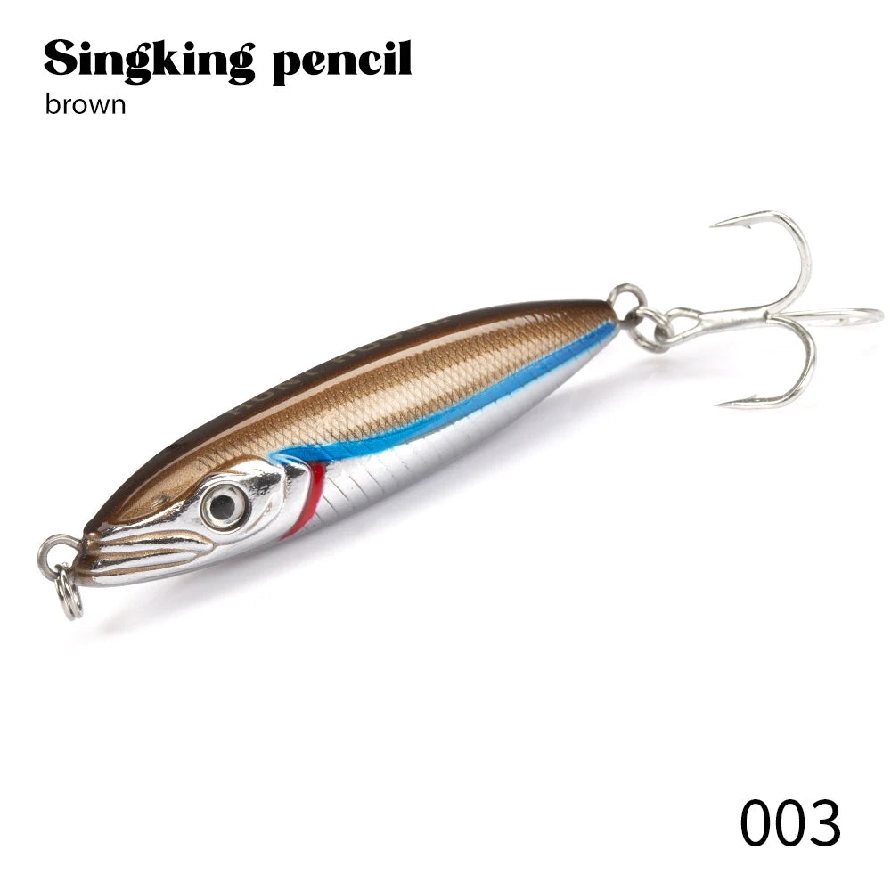 HookUpCo. Wobly Pencil Lure for Saltwater Fishing - HookUpCo.