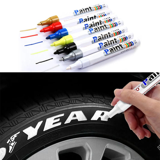 HookUpCo. Waterproof Tire Paint Pen for Touch-ups - HookUpCo.