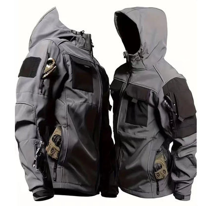 Premium Men's Winter Autumn SoftShell Fleece Waterproof Jackets