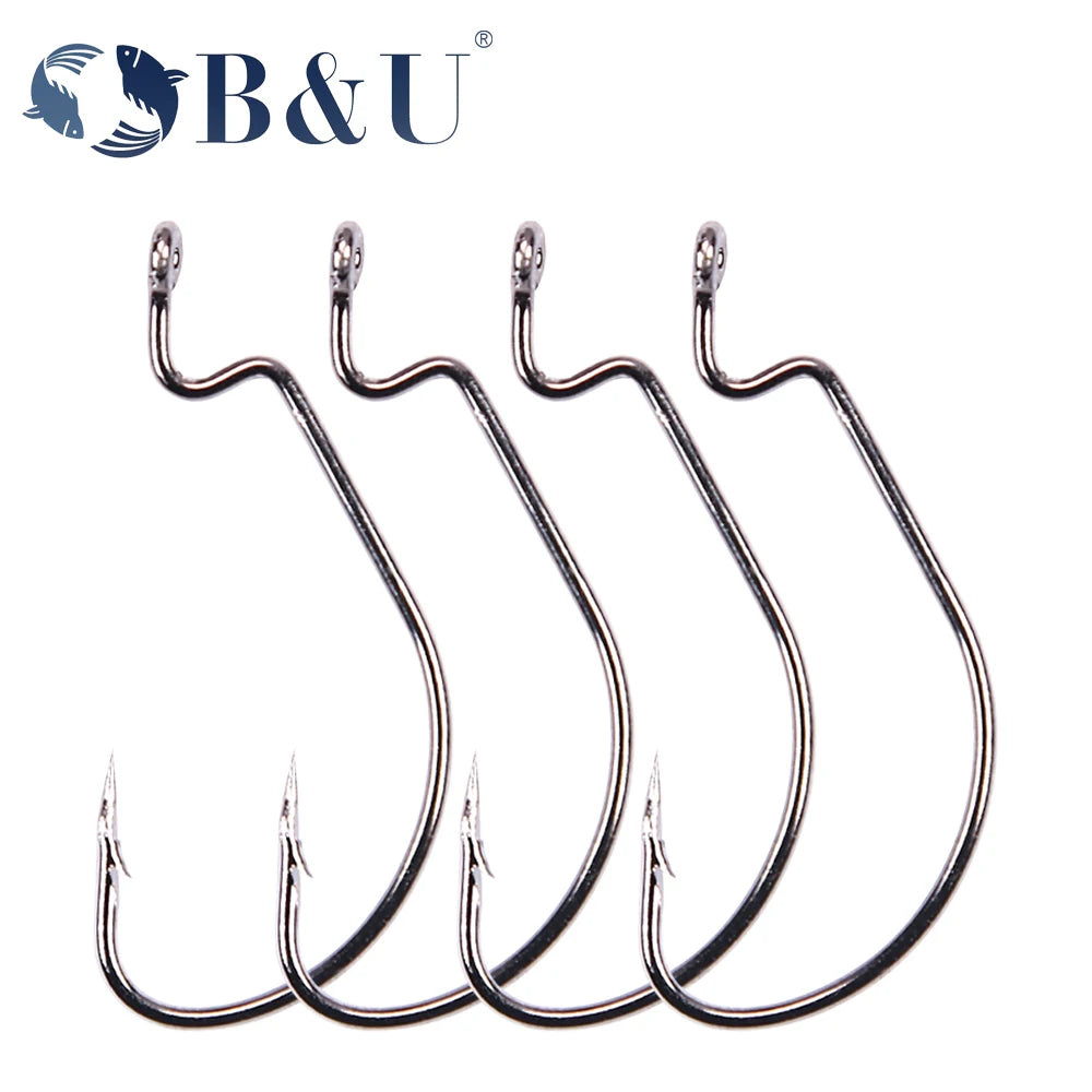 HookUpCo. High Carbon Fishing Hooks - HookUpCo.