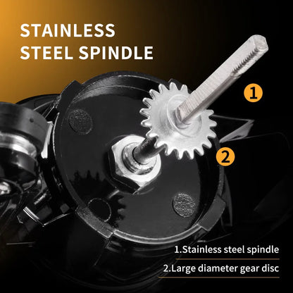 HookUpCo. Premium High-Speed Fishing Reel - HookUpCo.