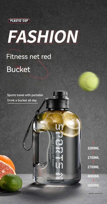 HookUpCo. Large Capacity Sports Water Bottle - HookUpCo.
