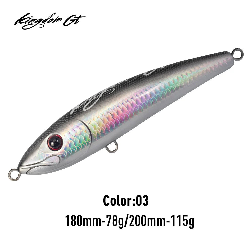 HookUpCo. Phantom Topwater Pencil Lures 180mm 200mm - HookUpCo.