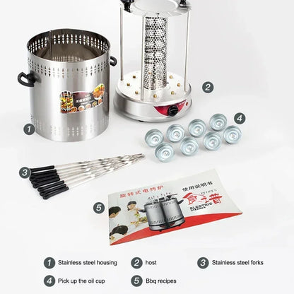 HookUpCo. Smokeless Indoor Grill