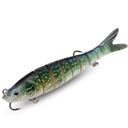HookUpCo. Multi Joint Slow Sinking Swimbait