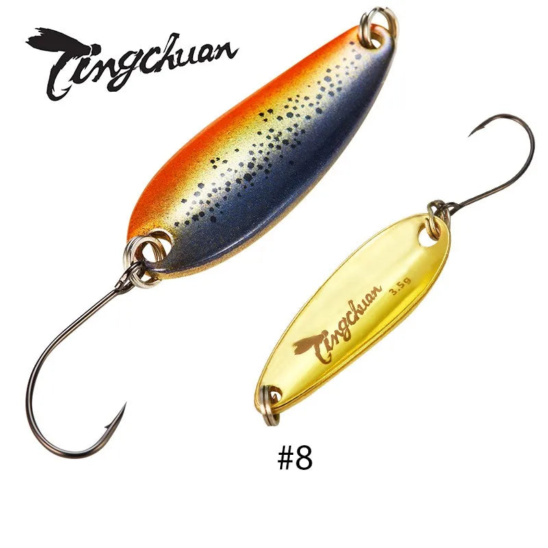 HookUpCo. Metal Spoon Lure for Trout and Bass - HookUpCo.