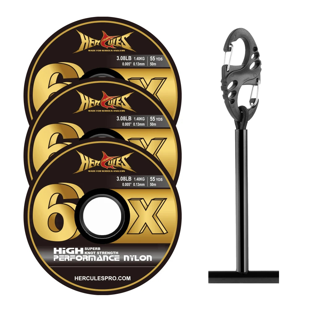 HookUpCo. Clear Fly Fishing Tippet - HookUpCo.