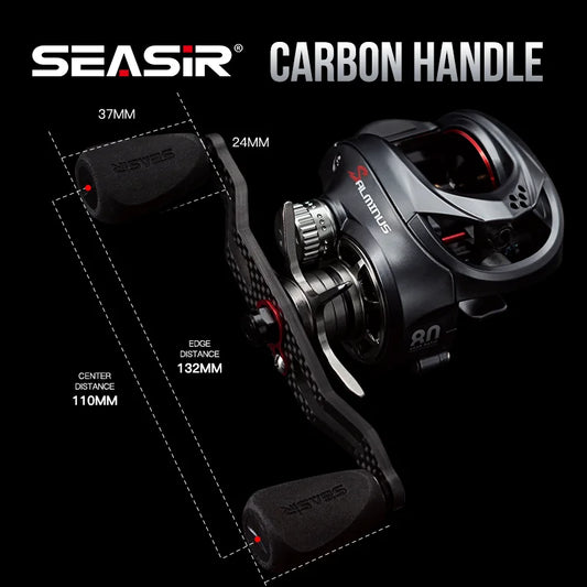 HookUpCo. Salminus Baitcasting Reel, 12KG Drag - HookUpCo.