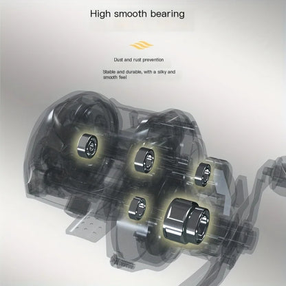 HookUpCo. Baitcasting Reel with 7.2:1 Gear Ratio - HookUpCo.