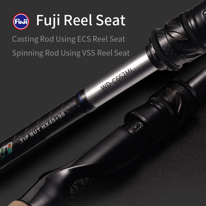 HookUpCo. PureLure Wild Fishing Rod for Predators - HookUpCo.