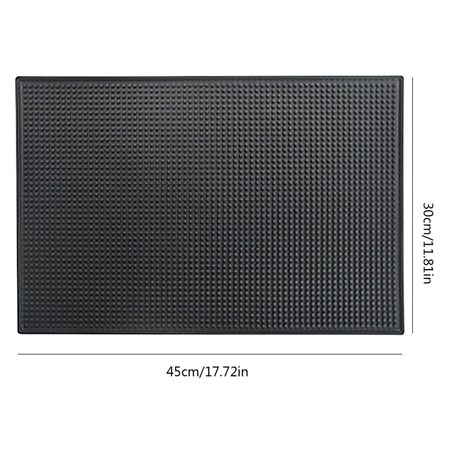 HookUpCo. Non-Slip Rubber Bar Mat for Professionals