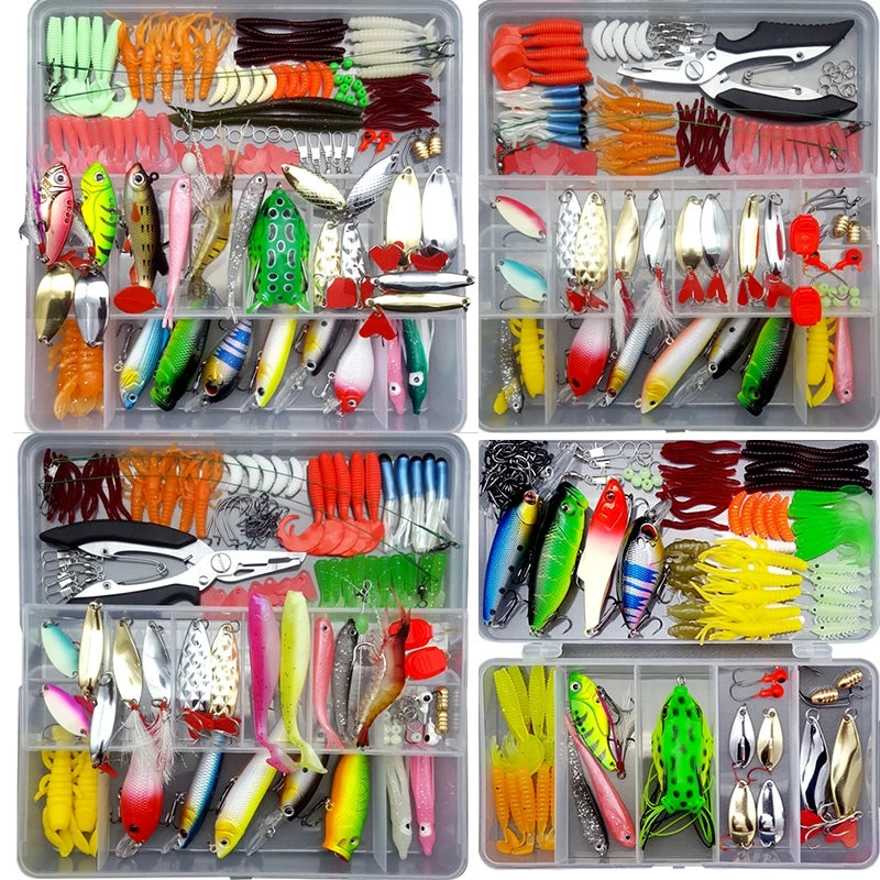 HookUpCo. Premium Fishing Lure Kit with Box - HookUpCo.