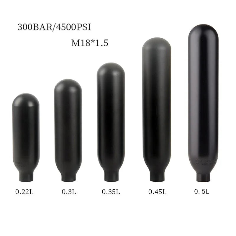 HookUpCo. 4500PSI CO2 Air Tank