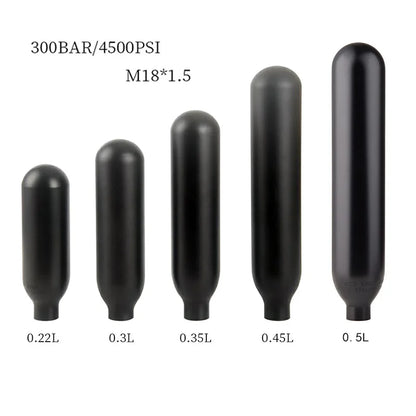 HookUpCo. 4500PSI CO2 Air Tank