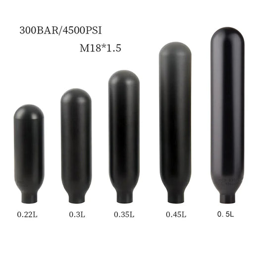 HookUpCo. 4500PSI CO2 Air Tank