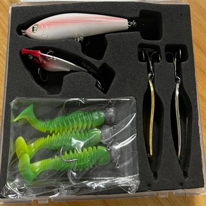 HookUpCo. Multi-Color Swim Jigs Fishing Lure Set - HookUpCo.