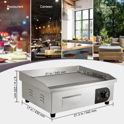 HookUpCo. Commercial Electric Grill